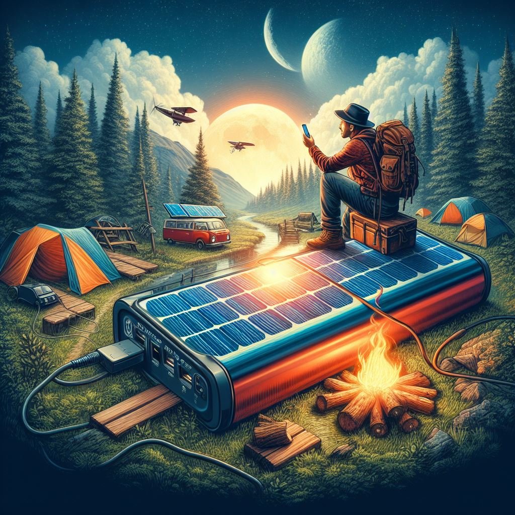 portable solar chargers for the 2025 camping season by outdoor tech lab