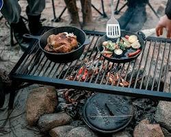 campfire cuisine cooking grate test by outdoor tech lab