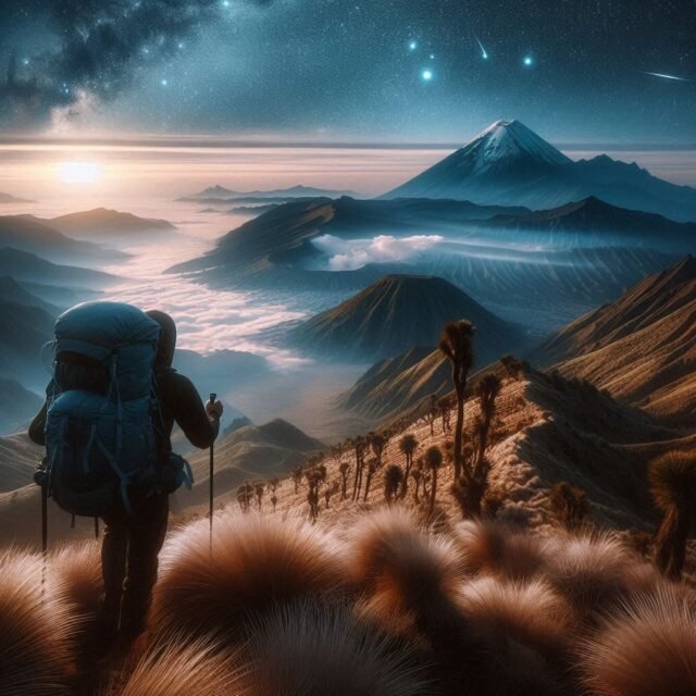 Day hiking all day