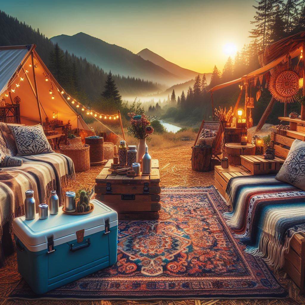 glamping on a budget by Outdoor Tech Lab
