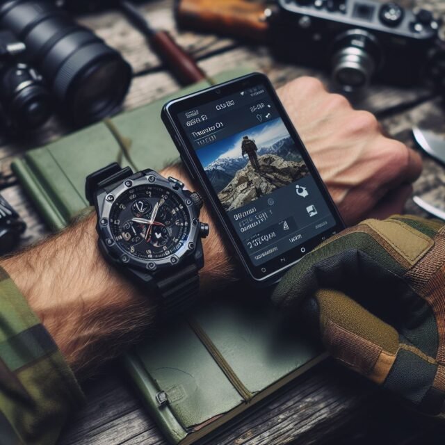 Urban survival gear shown off in use