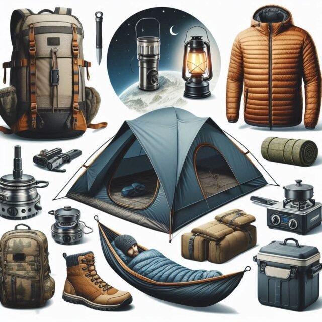 Top outdoor gear under $100 on display by outdoor tech lab
