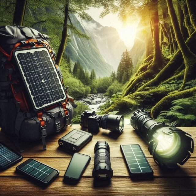 Tech driven outdoor gear guide and display by outdoor tech lab in Ludington, MI