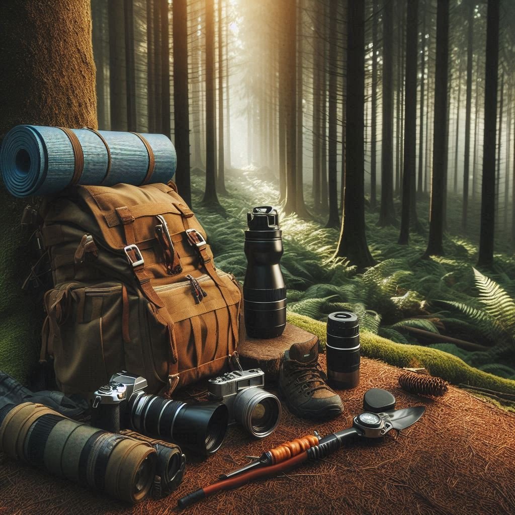 Some top outdoor gear being used by outdoor tech lab.