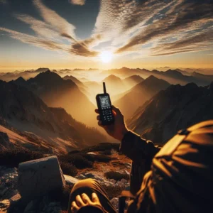 Best satellite phones for hiking tested on remote mountain summit with clear satellite coverage