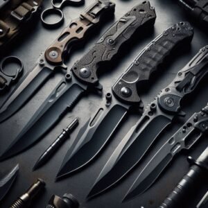 Side by side comparison of TOPS Knives best selling models