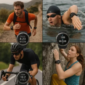 Best GPS watch multi-sport tracking showing 95+ activity modes for outdoor adventures