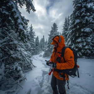 Real-world Garmin inReach vs ZOLEO testing in Michigan winter conditions by outdoor expert