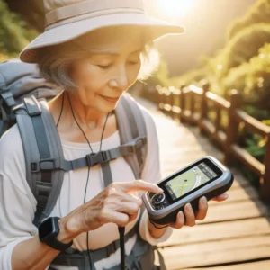 GPS devices for senior hikers - reliable navigation hiking gear for older adults