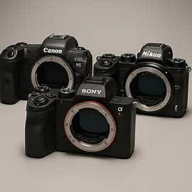 Canon vs Sony vs Nikon best mirrorless camera brand comparison for 2025. Outdoor Tech Lab test image.