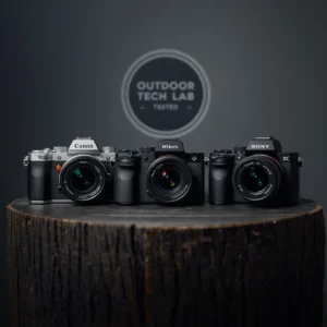 Best mirrorless camera 2025 comparison featuring Canon and Sony models arranged for expert review