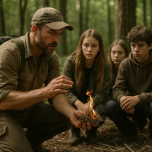 Complete wilderness survival skills action plan and training progression for building essential outdoor competencies