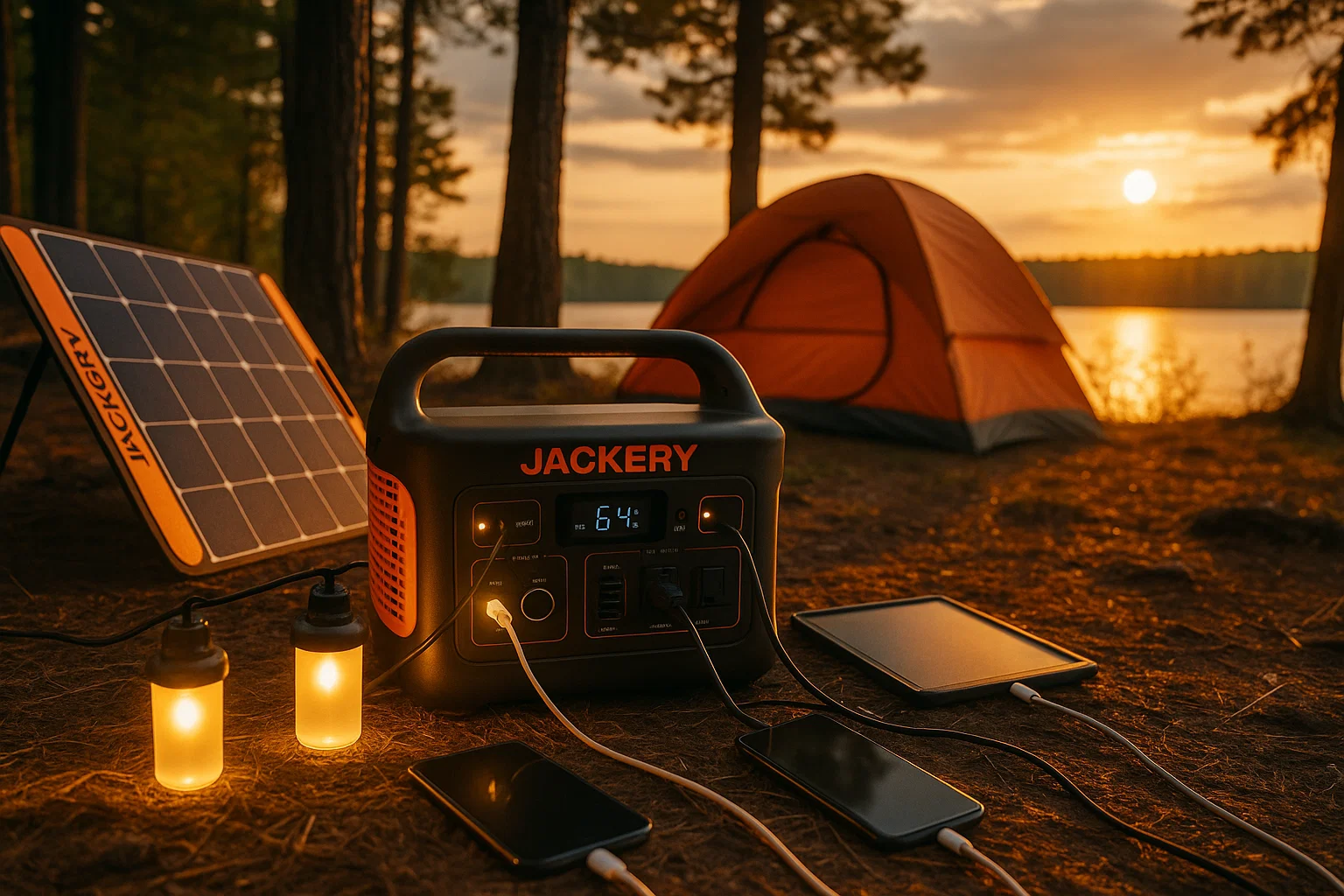 Best Jackery portable power station 2025 - Explorer 1000 v2 field tested in real camping conditions