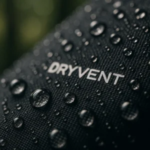 North Face jacket DryVent waterproof technology showing water repellent fabric detail
