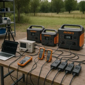 Jackery portable power station field testing methodology - real-world performance verification