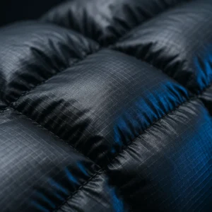 Therm-a-Rest Hyperion premium ultralight sleeping bag showing box baffle construction and 900-fill down insulation