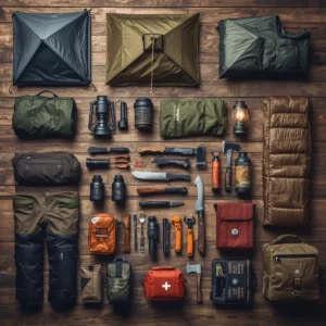 Complete deer camp essentials checklist showing all must-have gear categories
