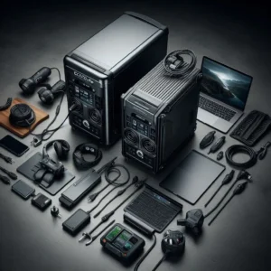 EcoFlow DELTA Pro vs Jackery Explorer 2000 Plus powering multiple devices - capacity and output comparison