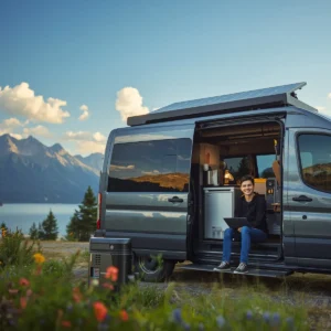 EcoFlow power station for RV living and van life