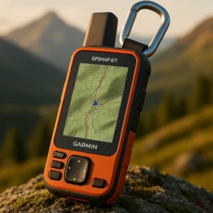 Garmin GPSMAP 67i GPS device with inReach satellite technology for wilderness hiking and backpacking navigation