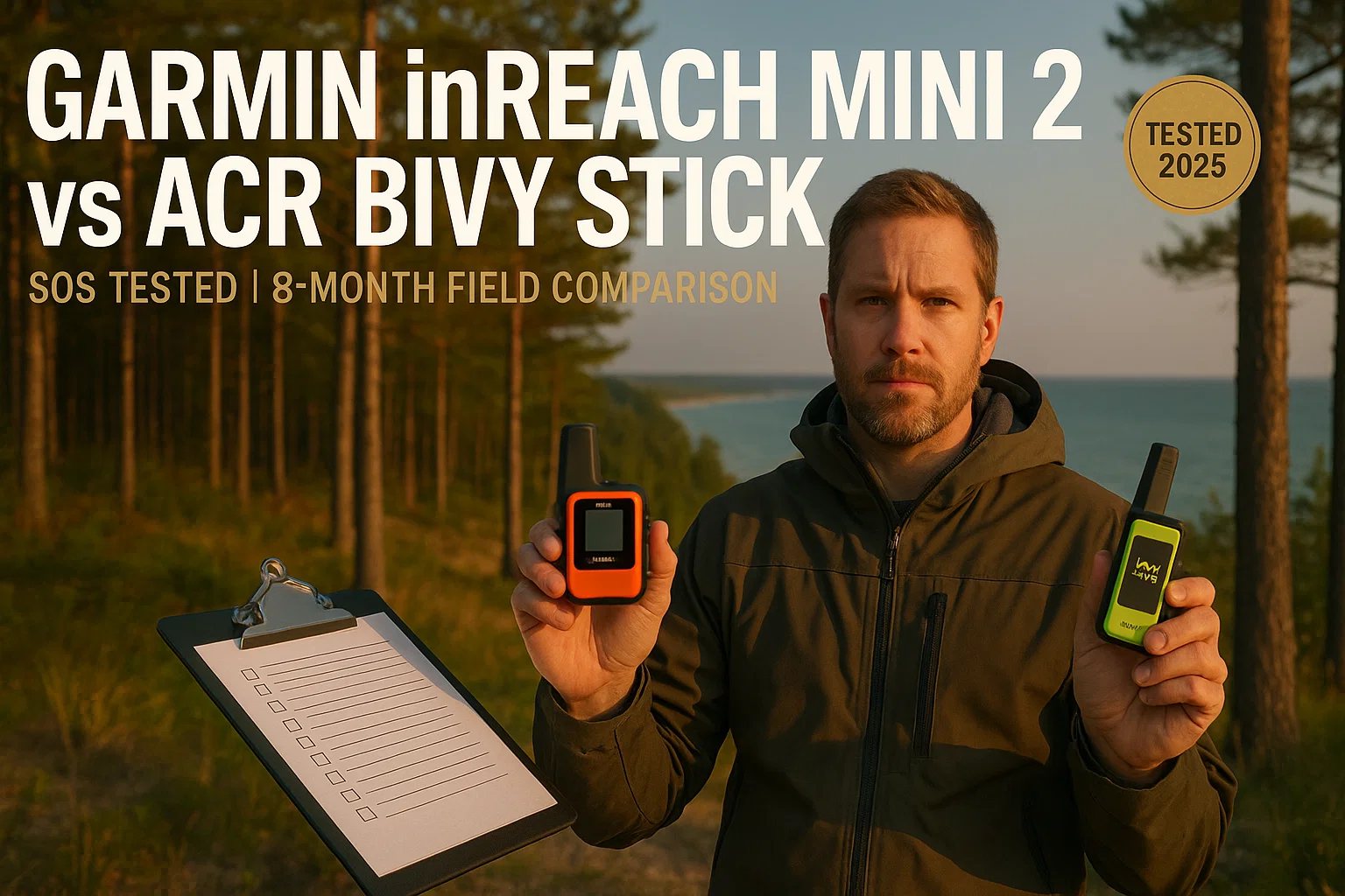 Garmin inReach Mini 2 vs Bivy Stick: SOS Best Tested