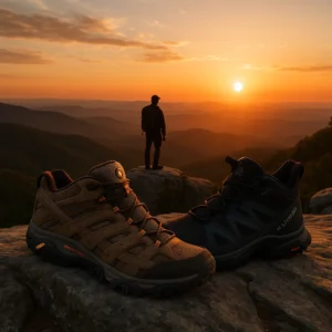 Merrell Moab 3 and Salomon X Ultra 4 - both excellent hiking boots for different needs