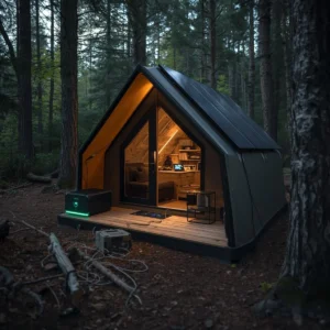 Modern deer camp essentials with power solutions and tech gear