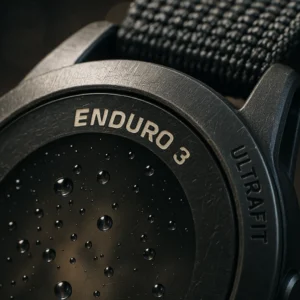Garmin Enduro 3 titanium bezel and sapphire crystal lens showing premium build quality after field testing
