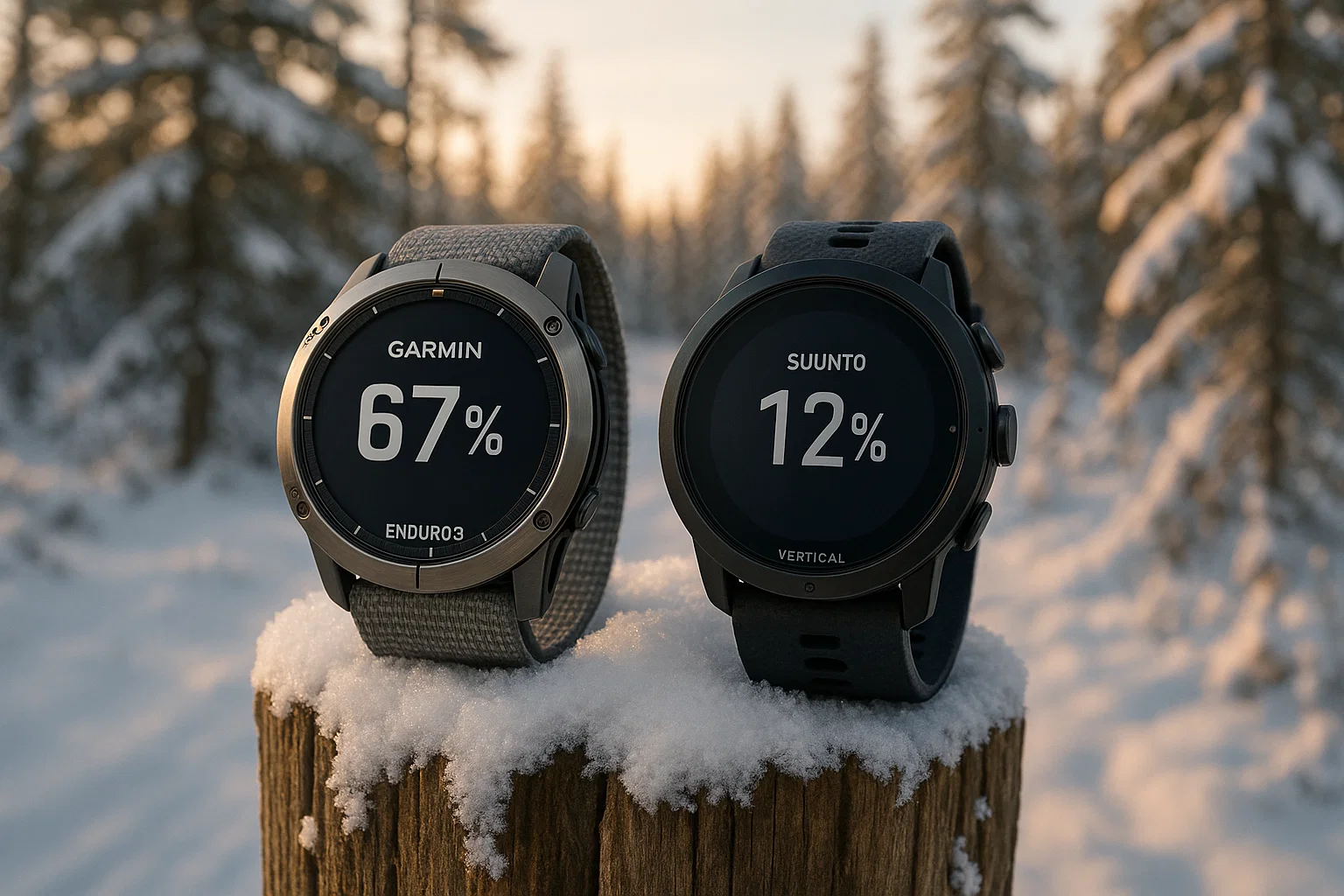 Garmin Enduro 3 vs Suunto Vertical: Top Winter Test Winner