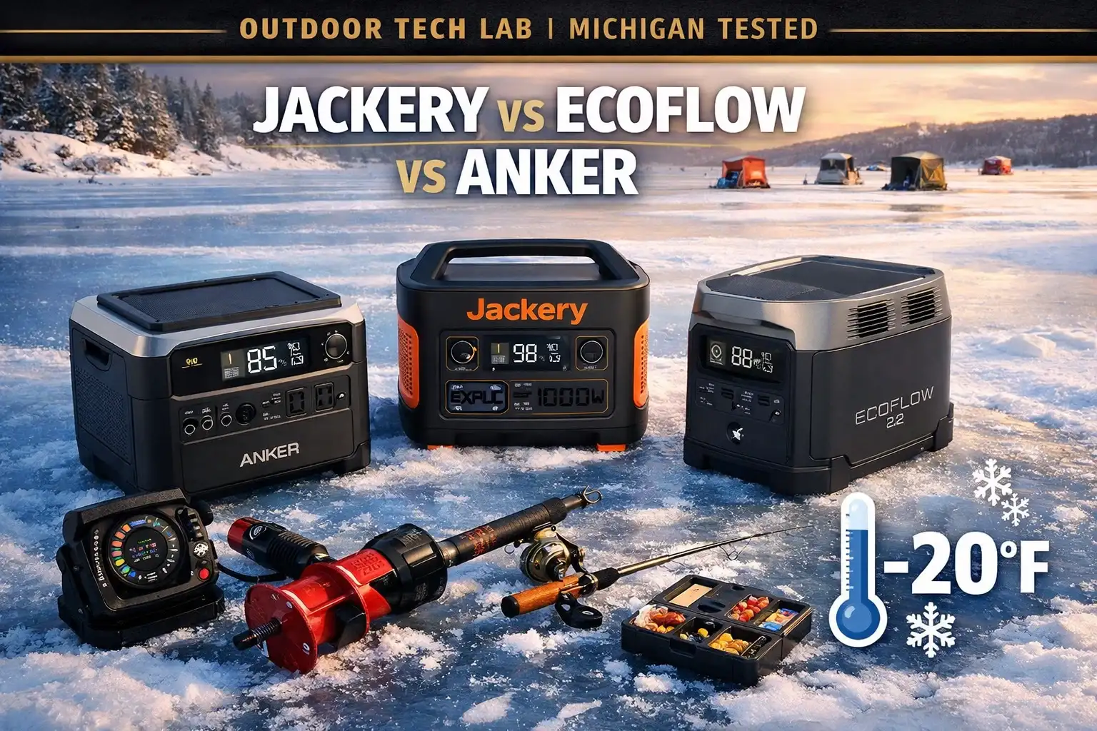 3 Best Portable Power Stations 2026: Winter Tested -20°F