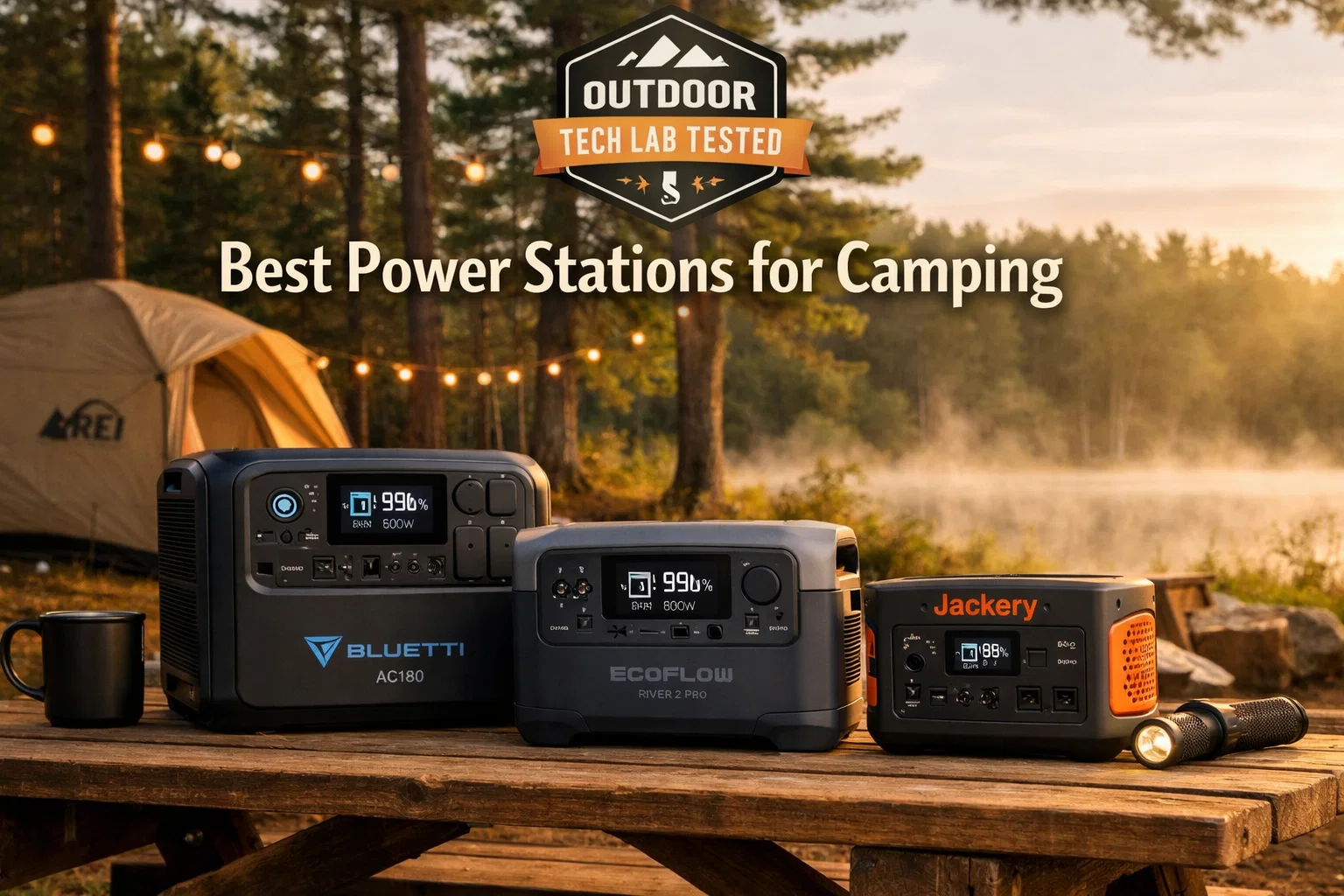 Best Portable Power Stations for Camping: Top Tested 2026