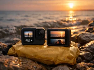 DJI Osmo Action 5 Pro vs GoPro Hero 13 Black final verdict Lake Michigan shoreline field tested by Outdoor Tech Lab