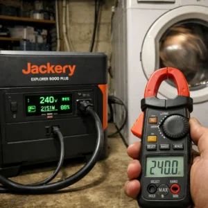 Jackery 5000 plus power output testing
