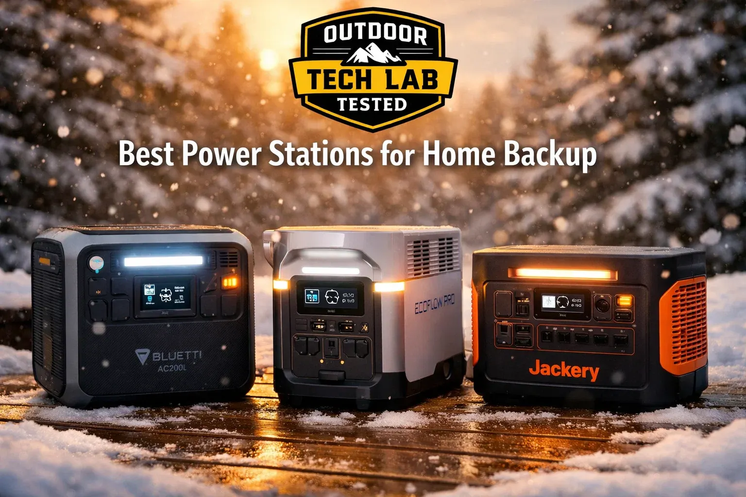 Best Portable Power Station for Home Backup: 2026 Tested