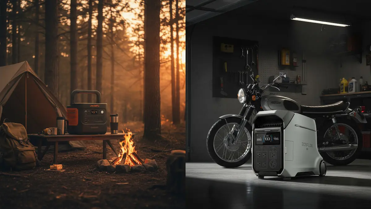 EcoFlow DELTA Pro 3 vs Jackery Explorer 2000 v2 buying guide field tested by Outdoor Tech Lab Ludington Michigan