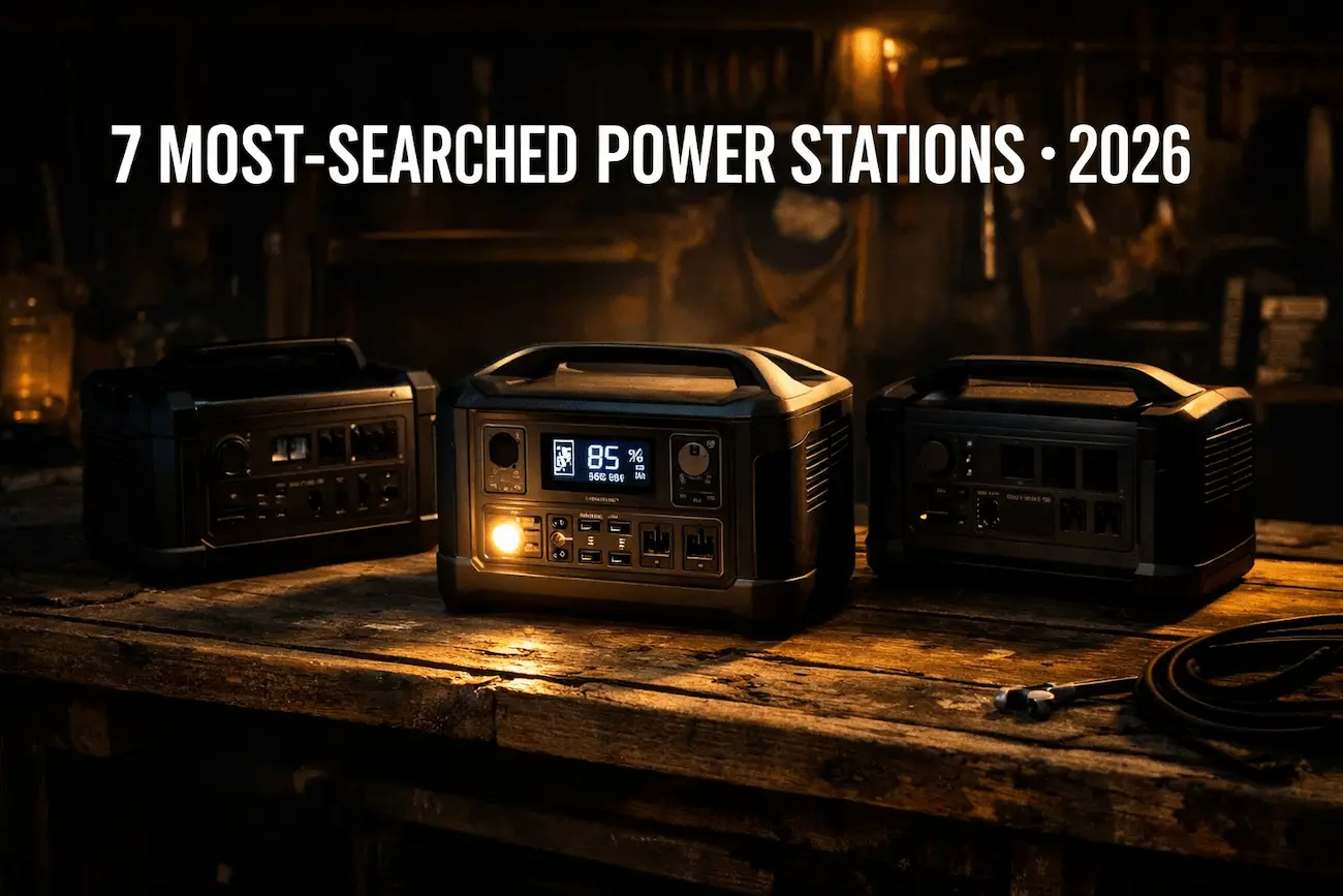 Bing Data Reveals: 7 Best Portable Power Stations for 2026